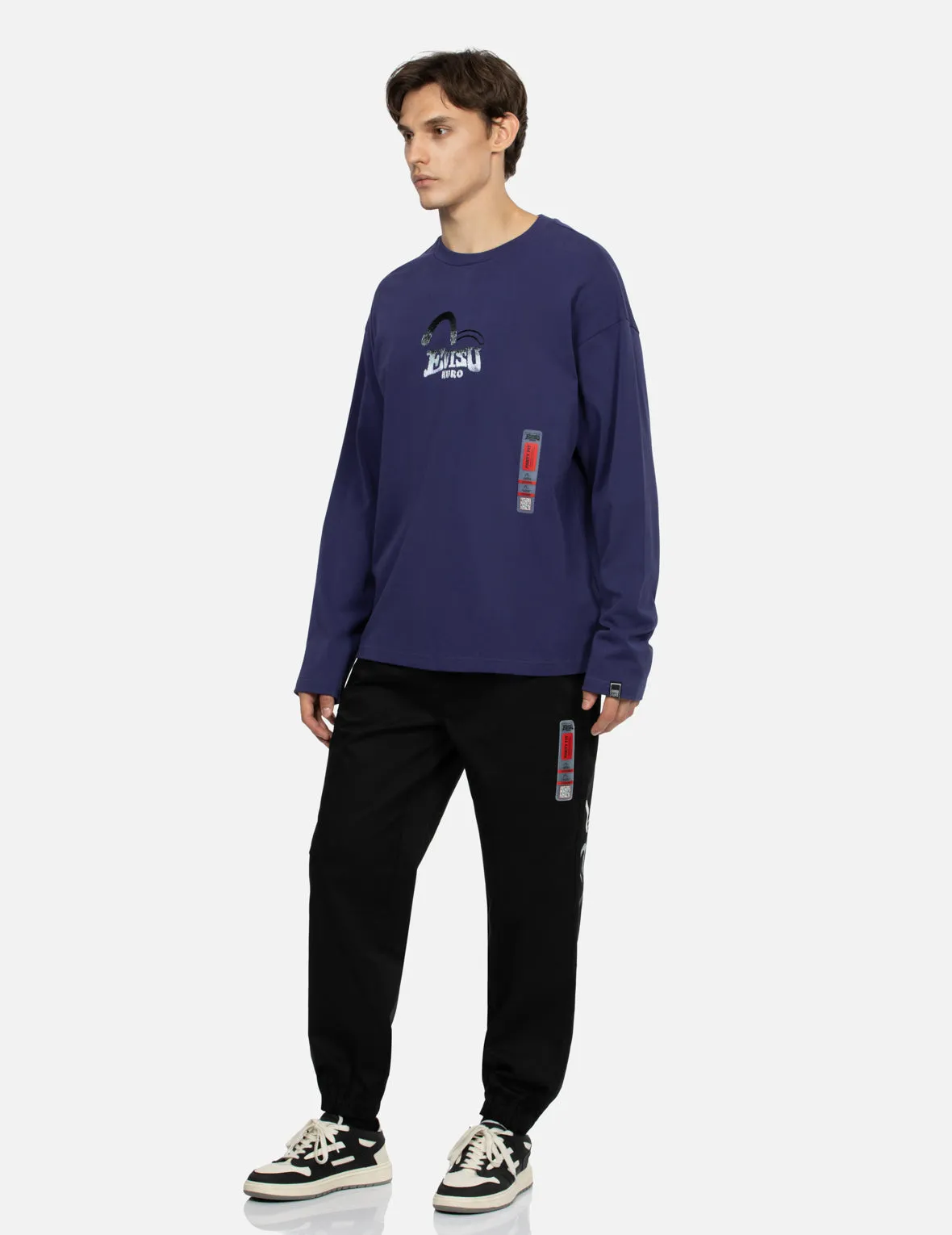 Multiple Seagull Print Regular Fit Joggers sold by Evisu product image thumbnail 3