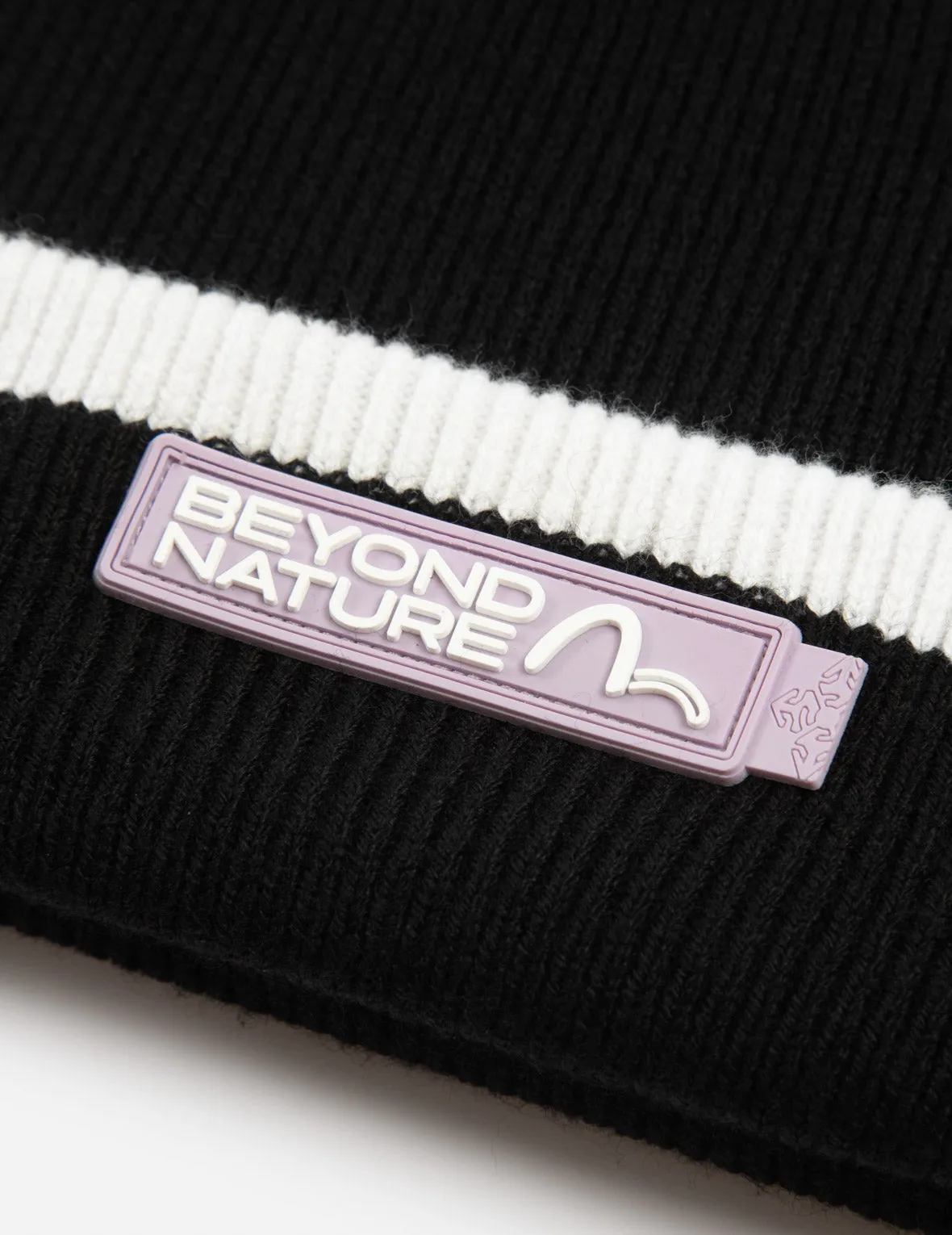 Logo Silicone Badge Beanie sold by Evisu product image thumbnail 5