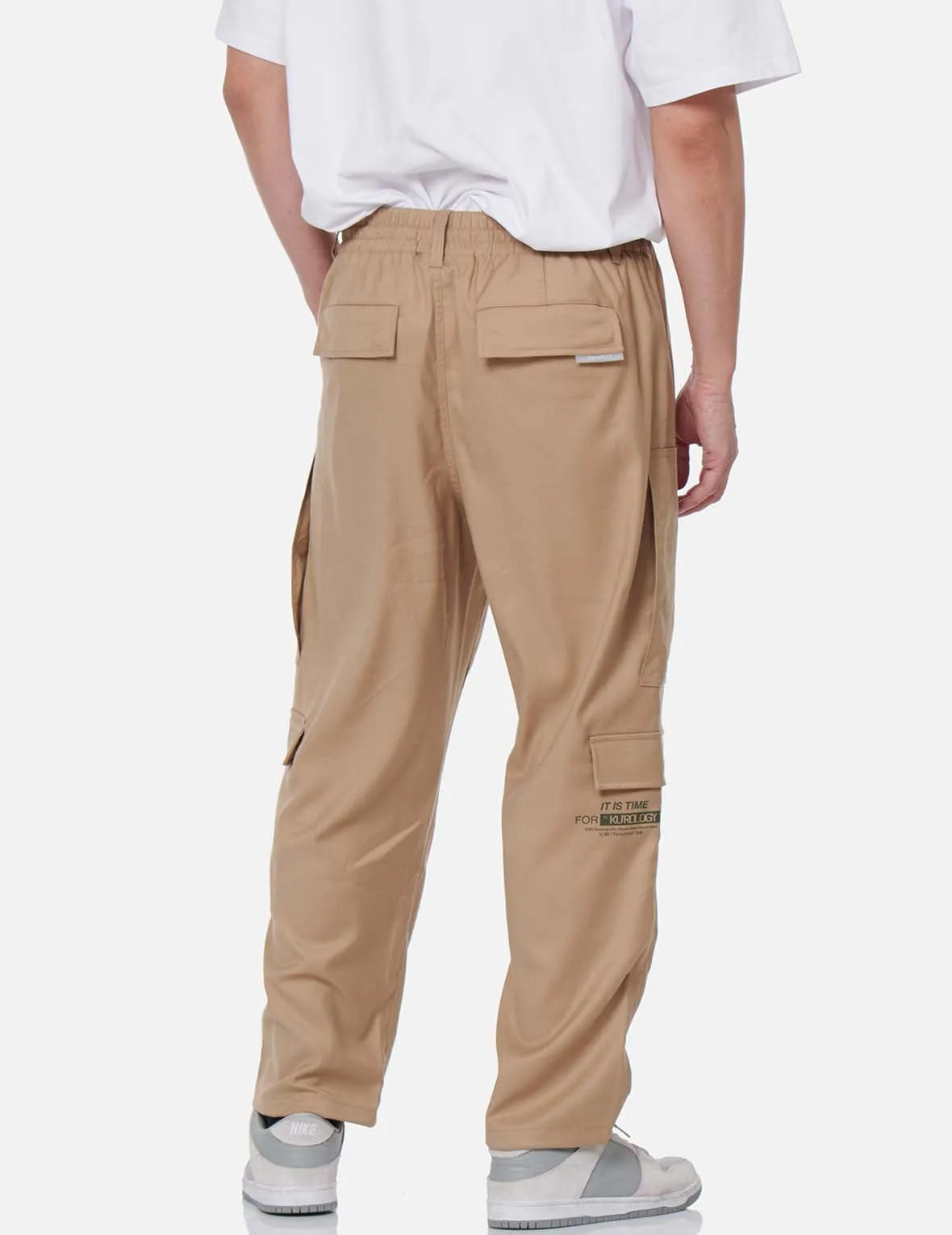 Logo Patch Wide Leg Cargo Pants sold by Evisu product image thumbnail 4