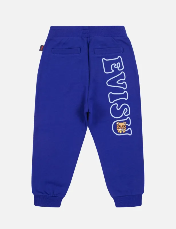 Logo and Bear Print Regular Fit Sweatpants sold by Evisu