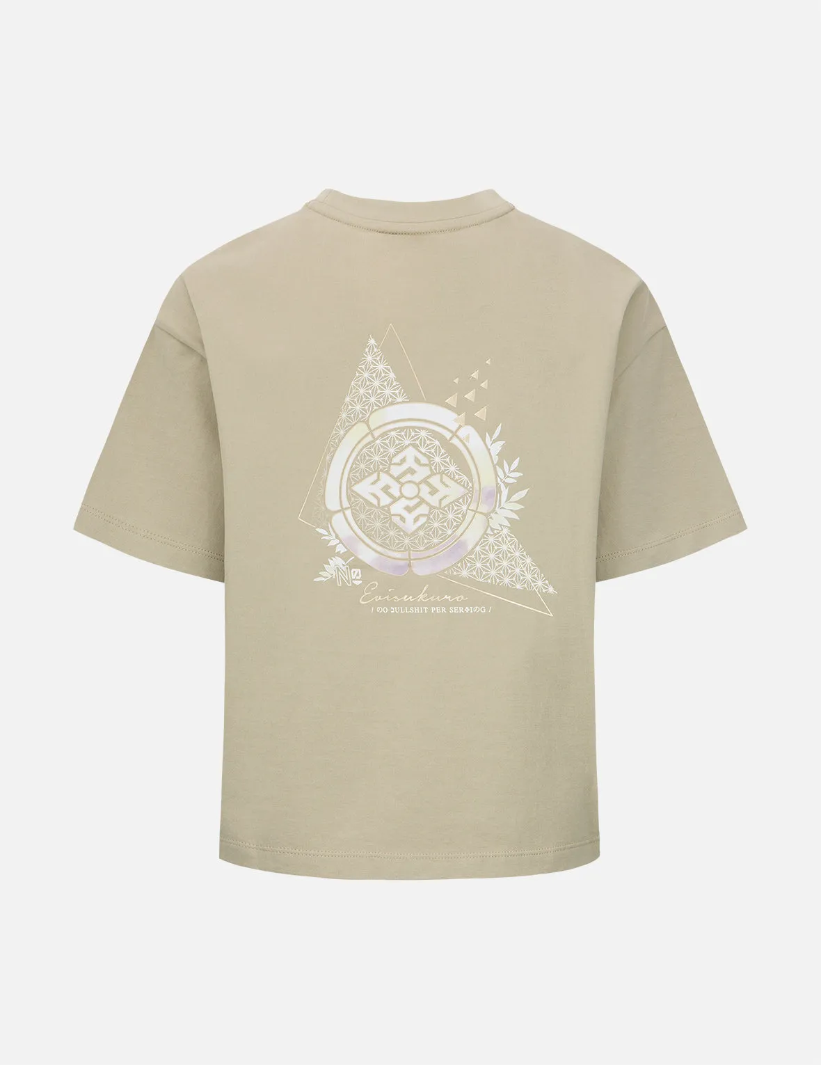 Kamon Print Drop-shoulder T-shirt sold by Evisu product image thumbnail 2