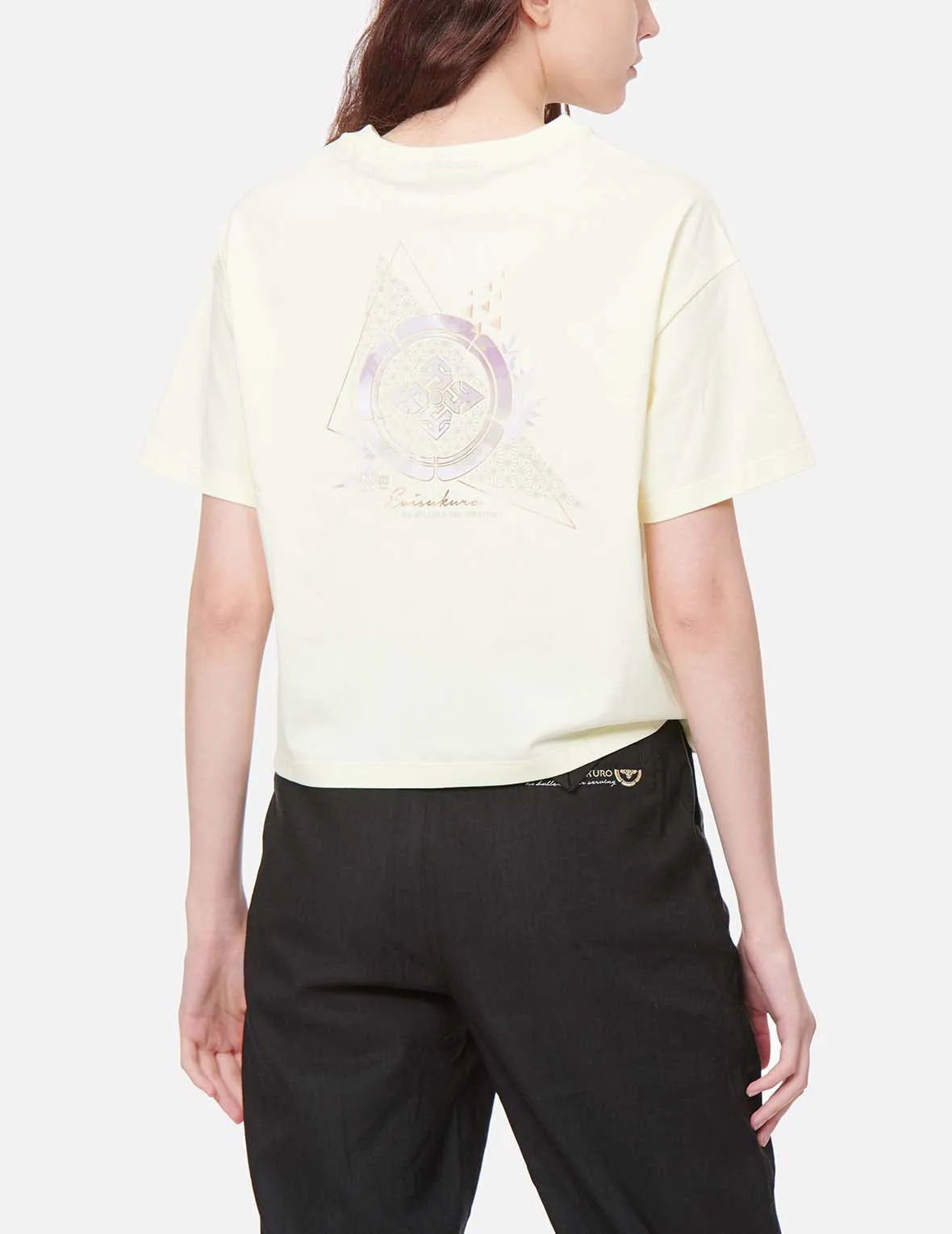 Kamon Print Drop-shoulder T-shirt sold by Evisu product image thumbnail 5