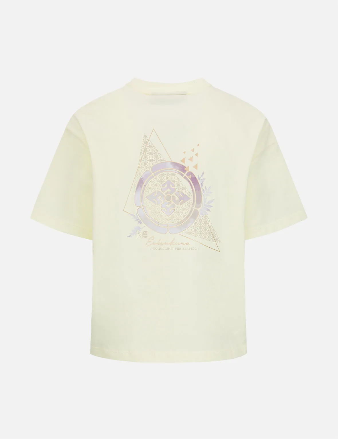Kamon Print Drop-shoulder T-shirt sold by Evisu