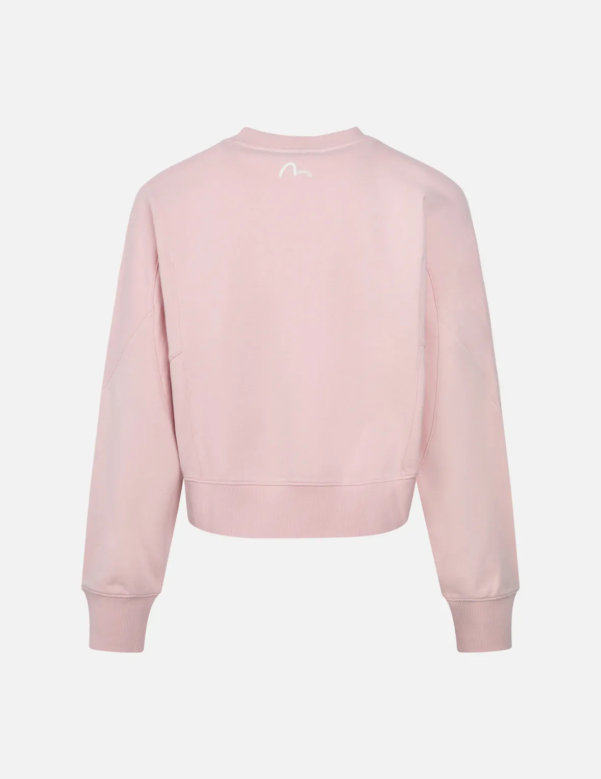 Floral Kamon Print and Logo Jacquard Loose Fit Sweatshirt sold by Evisu product image thumbnail 4