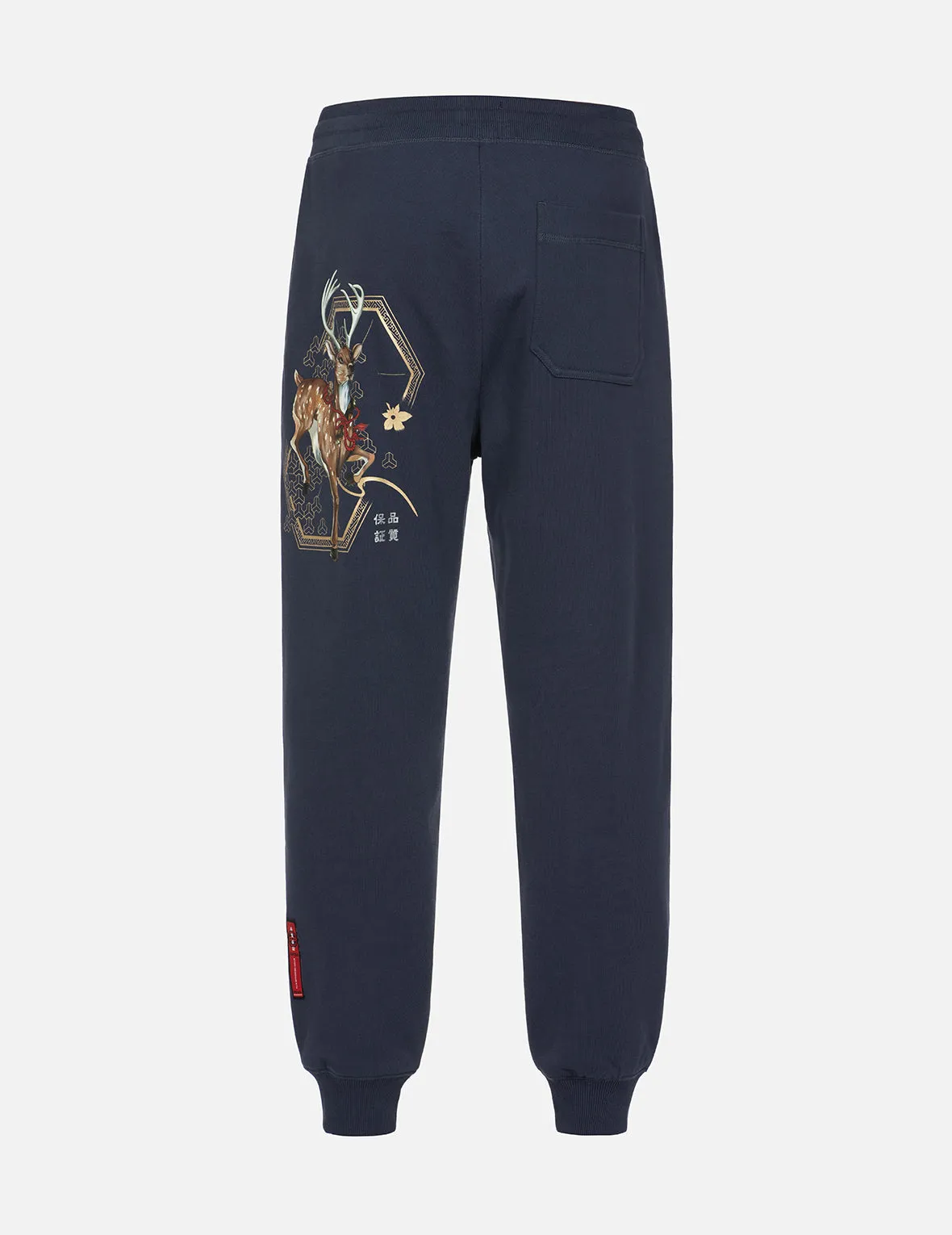 Divine Deer Print Regular fit Sweatpants sold by Evisu product image thumbnail 2