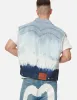 Daicock Insert Tie-dye Denim Vest sold by Evisu