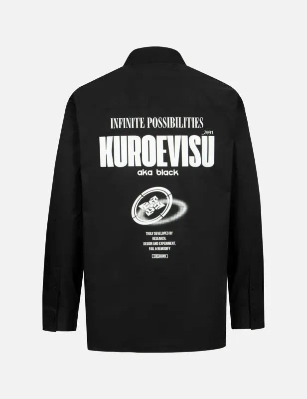 Contrast Stitching Regular Fit Shirt sold by Evisu