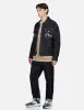 Cloud and Kamon-pattern Daicock Print Loose Fit Denim Jacket sold by Evisu