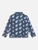 Allover Star Print Regular Fit Denim Jacket sold by Evisu