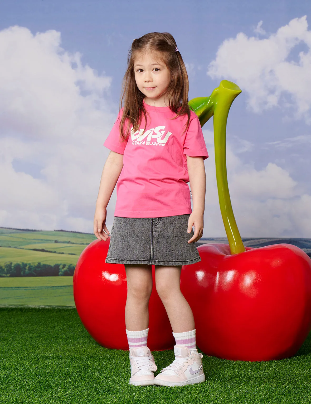 Logo and Daruma Takoyaki Print Regular Fit T-shirt sold by Evisu product image thumbnail 4