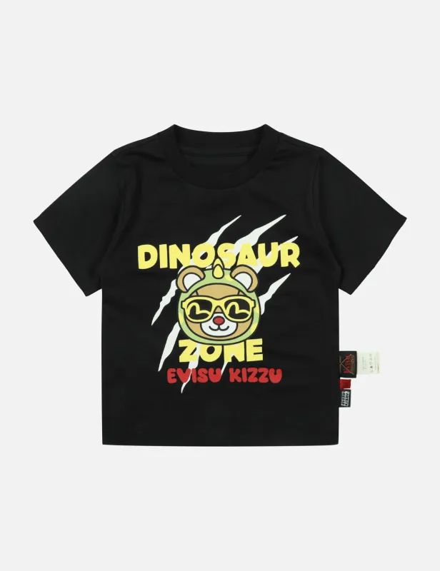 Dinosaur Bear Print Regular Fit T-shirt sold by Evisu