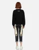 Brocade Inserted Daicock and Kamon Relax Fit Jeans sold by Evisu