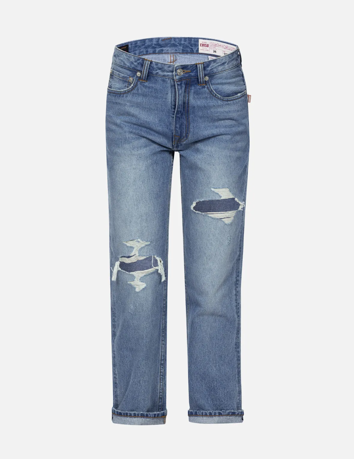 Seagull and Heart Embossed Fashion Fit Jeans sold by Evisu product image thumbnail 2