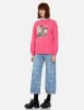 Allover and Gradient Seagull and Logo Wide-leg Fit Jeans sold by Evisu