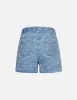Allover Logo with Pink Diamond-Ironing Seagull Loose Fit Denim Shorts sold by Evisu