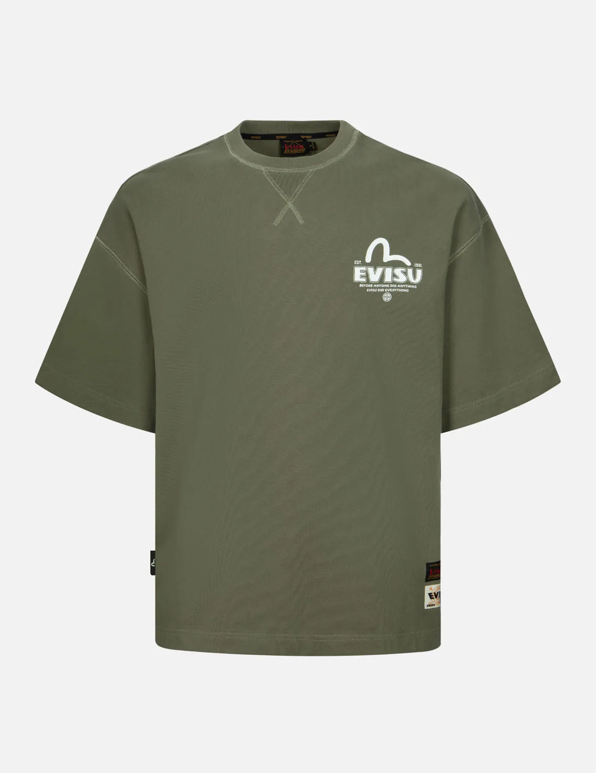 Godhead and Koinobori Print Loose Fit Short-Sleeves Sweatshirt sold by Evisu product image thumbnail 2