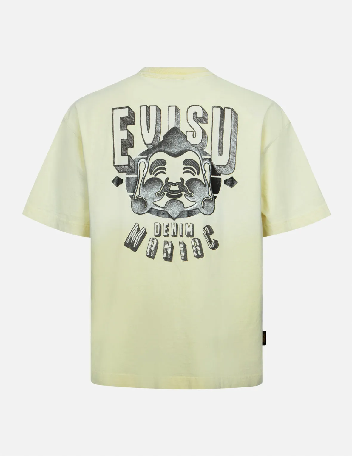 Seagull and Brushstroke-style Godhead Print Loose Fit T-shirt sold by Evisu product image thumbnail 2