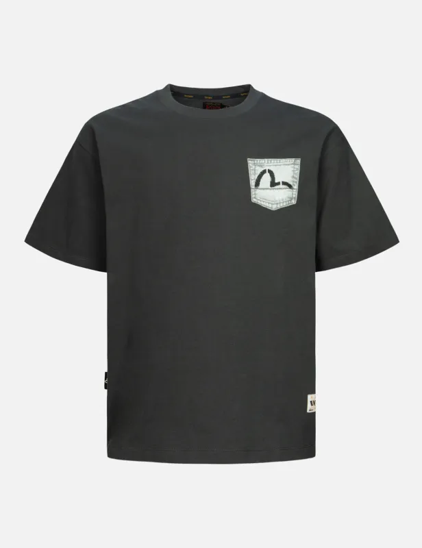 Realistic Digital Print Relax Fit T-shirt sold by Evisu
