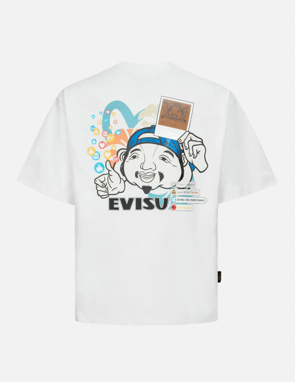 Godhead with Social Media Inspired Print Relax Fit T-shirt sold by Evisu product image thumbnail 3