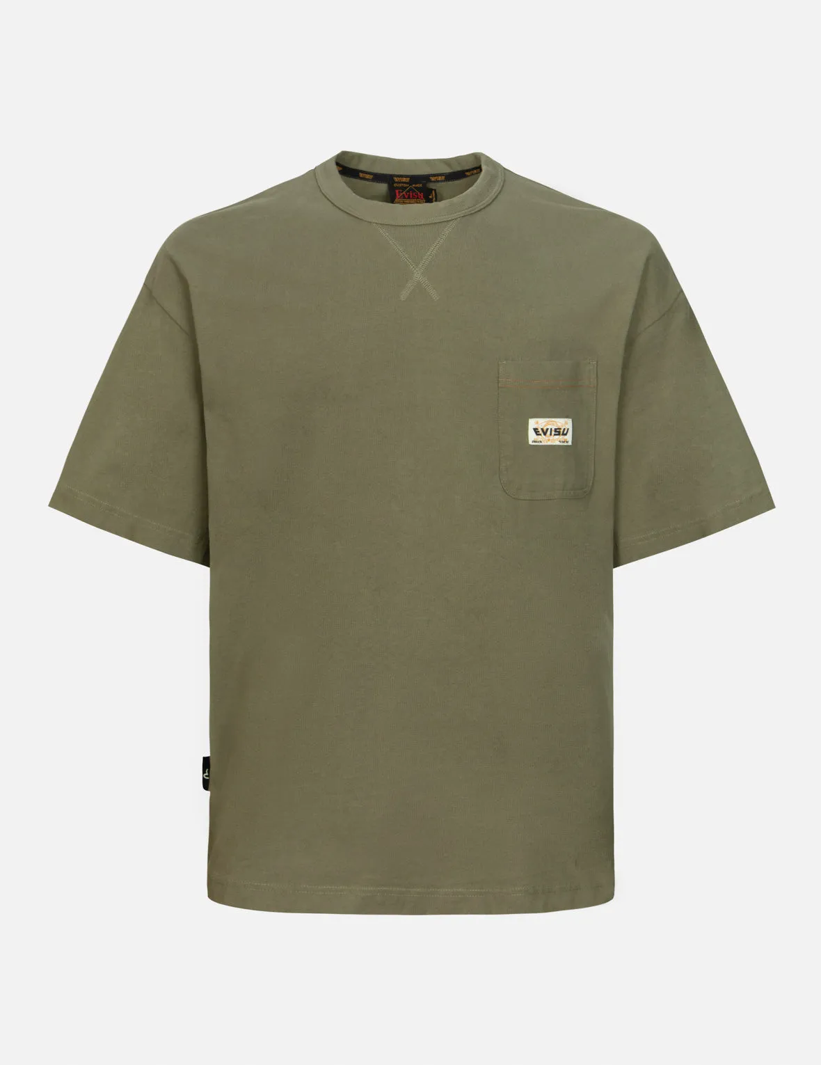 Hand Stitching Godhead Embroidery Loose Fit T-Shirt sold by Evisu product image thumbnail 3