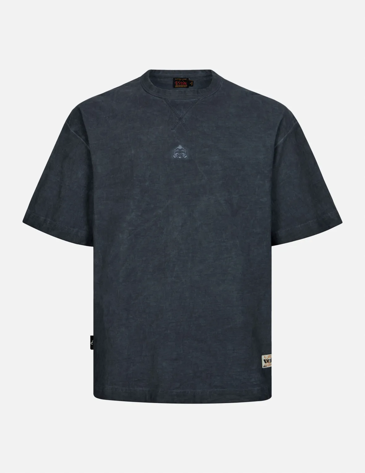 Godhead Embroidery and Kamon Print Loose Fit T-shirt sold by Evisu product image thumbnail 4