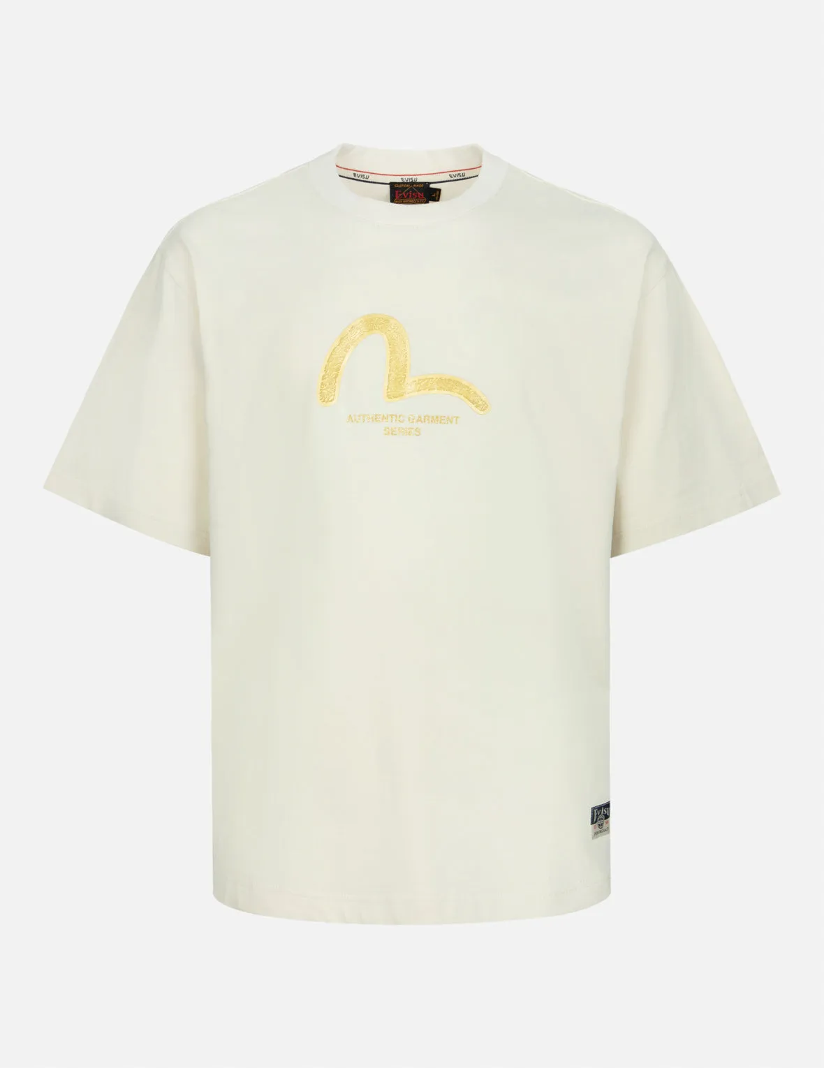 Logo and Koinobori Print Relax Fit T-shirt sold by Evisu