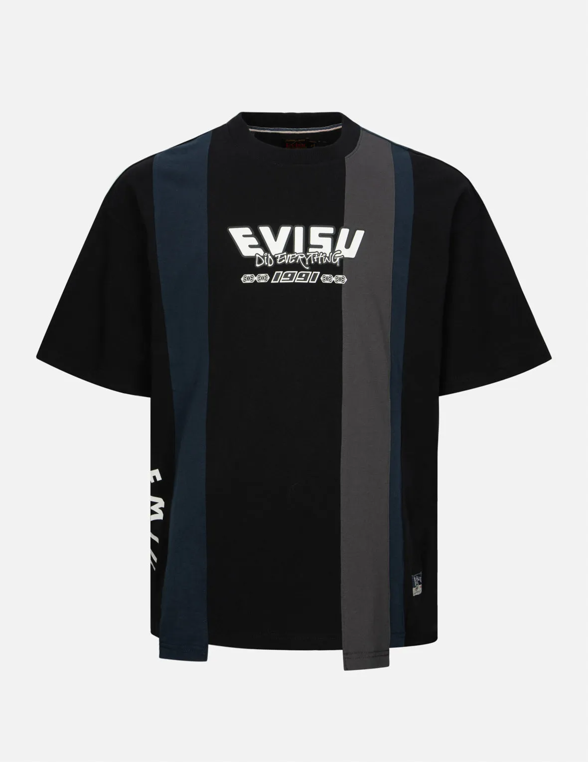 Deconstructed Playful Godhead Printed Loose Fit T-shirt sold by Evisu