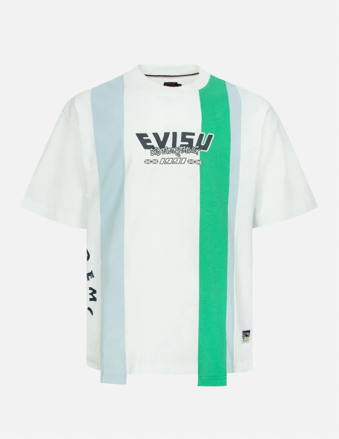 Deconstructed Playful Godhead Printed Loose Fit T-shirt sold by Evisu product image thumbnail 2