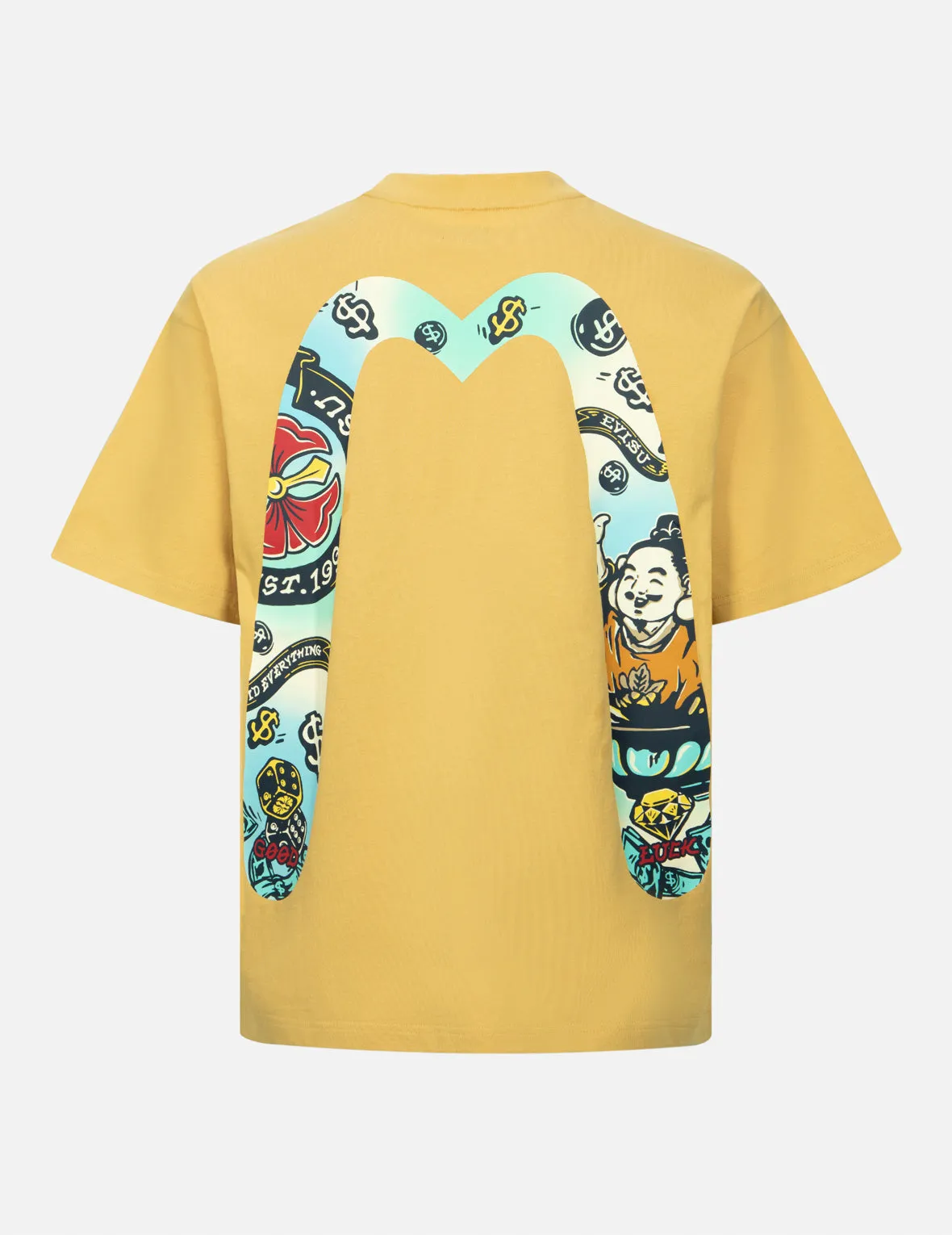 Godhead Daicock Print Relax Fit T-shirt sold by Evisu