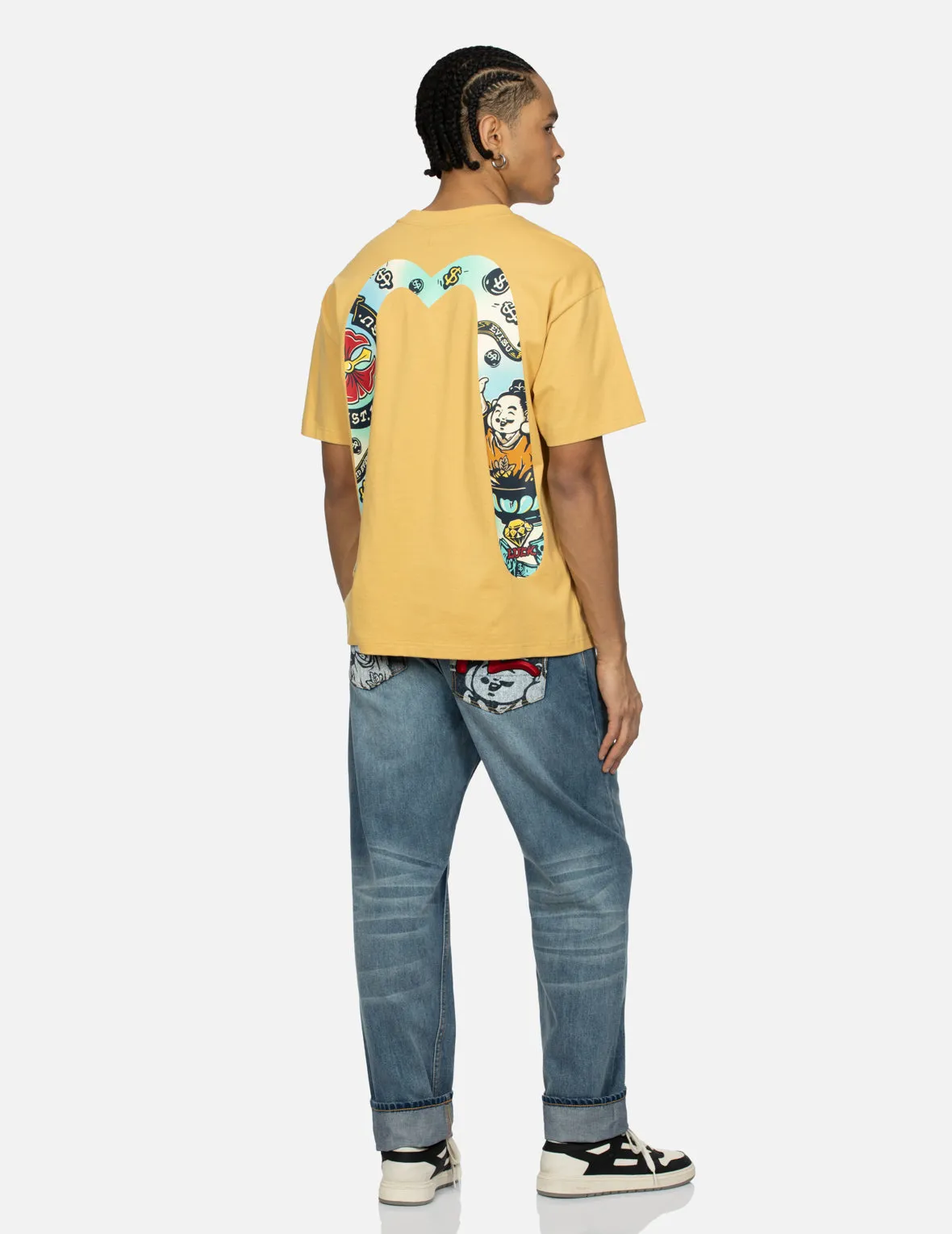 Godhead Daicock Print Relax Fit T-shirt sold by Evisu product image thumbnail 5
