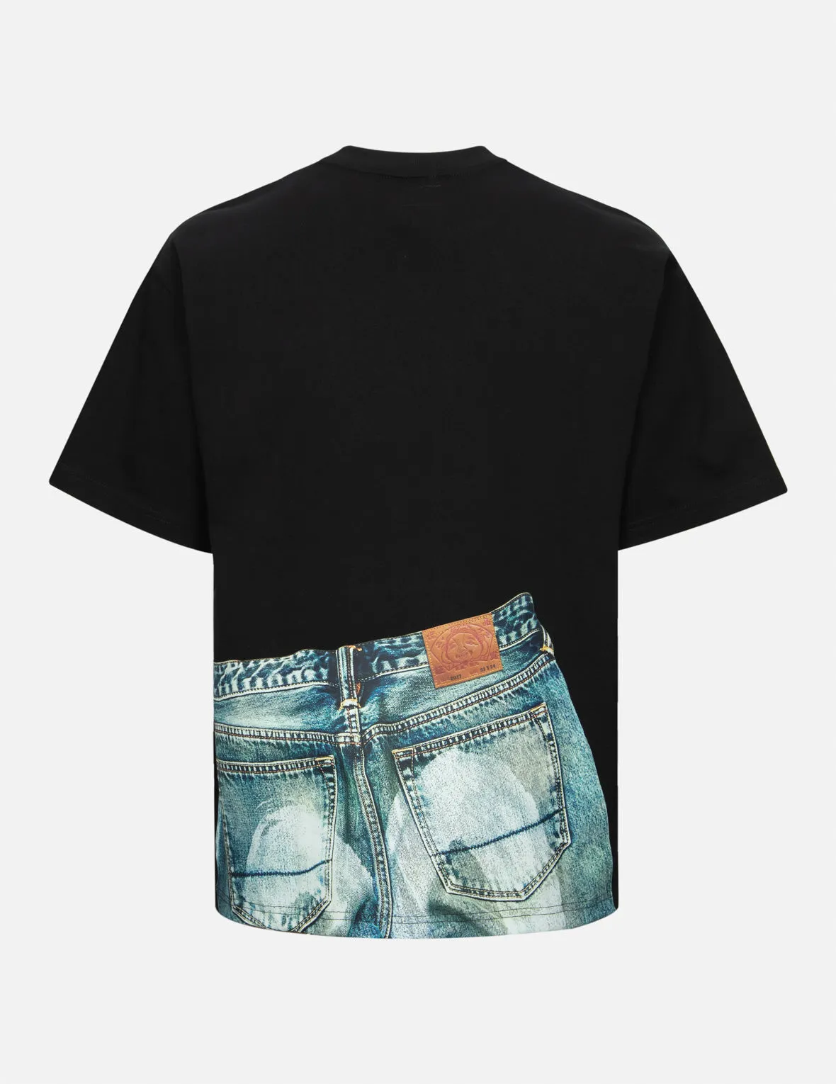 Simulated Digital Print Relax Fit T-shirt sold by Evisu