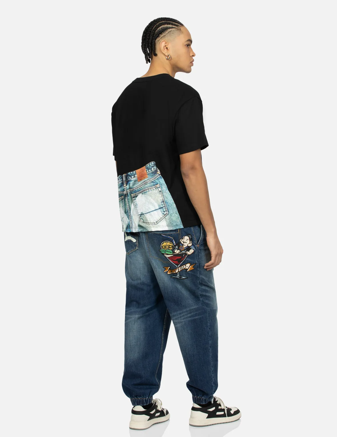 Simulated Digital Print Relax Fit T-shirt sold by Evisu product image thumbnail 5