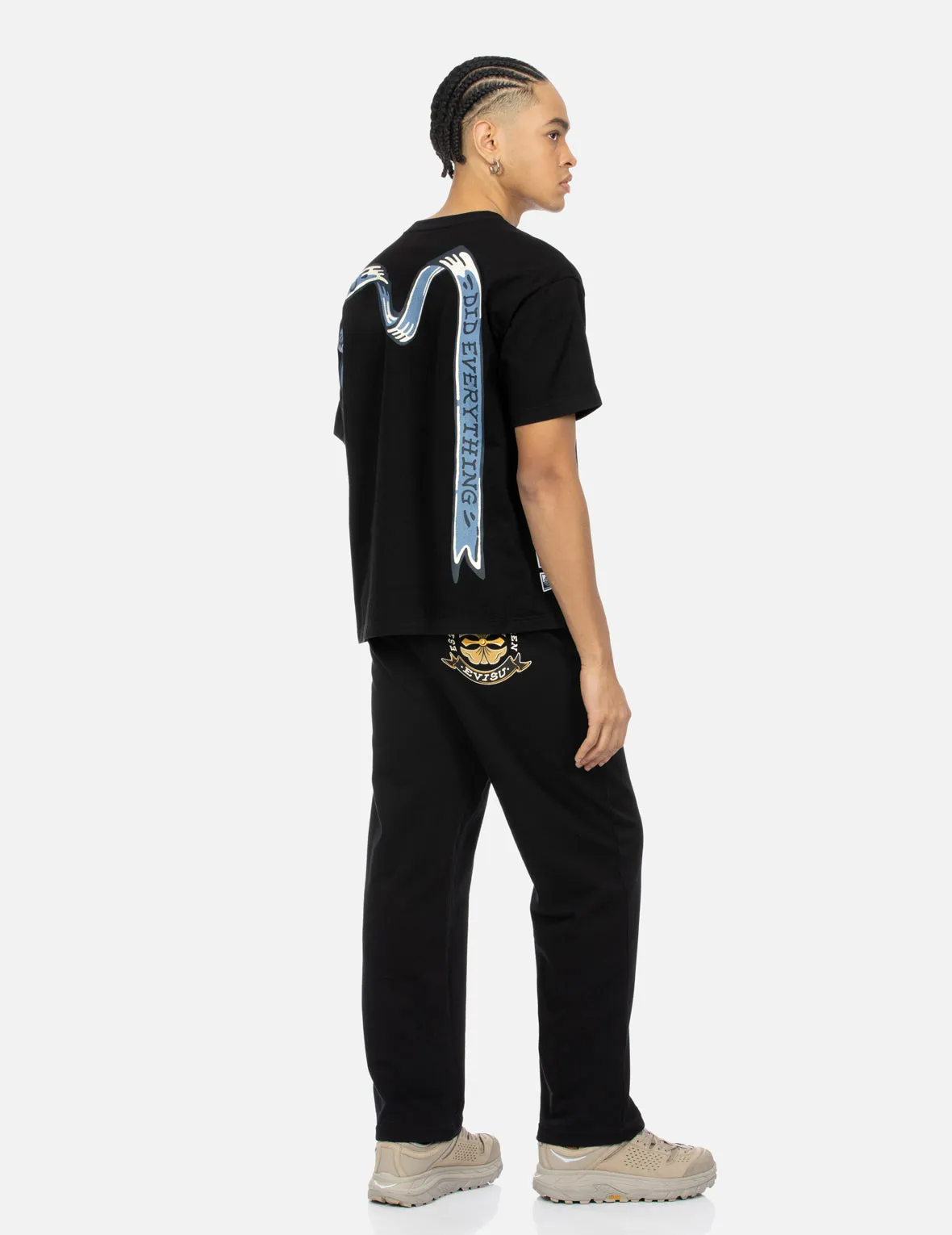 Logo and Ribbon Daicock Print Relax Fit T-shirt sold by Evisu product image thumbnail 3
