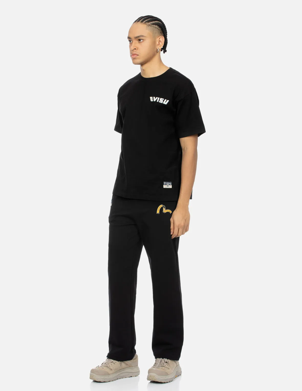 Logo and Ribbon Daicock Print Relax Fit T-shirt sold by Evisu product image thumbnail 4