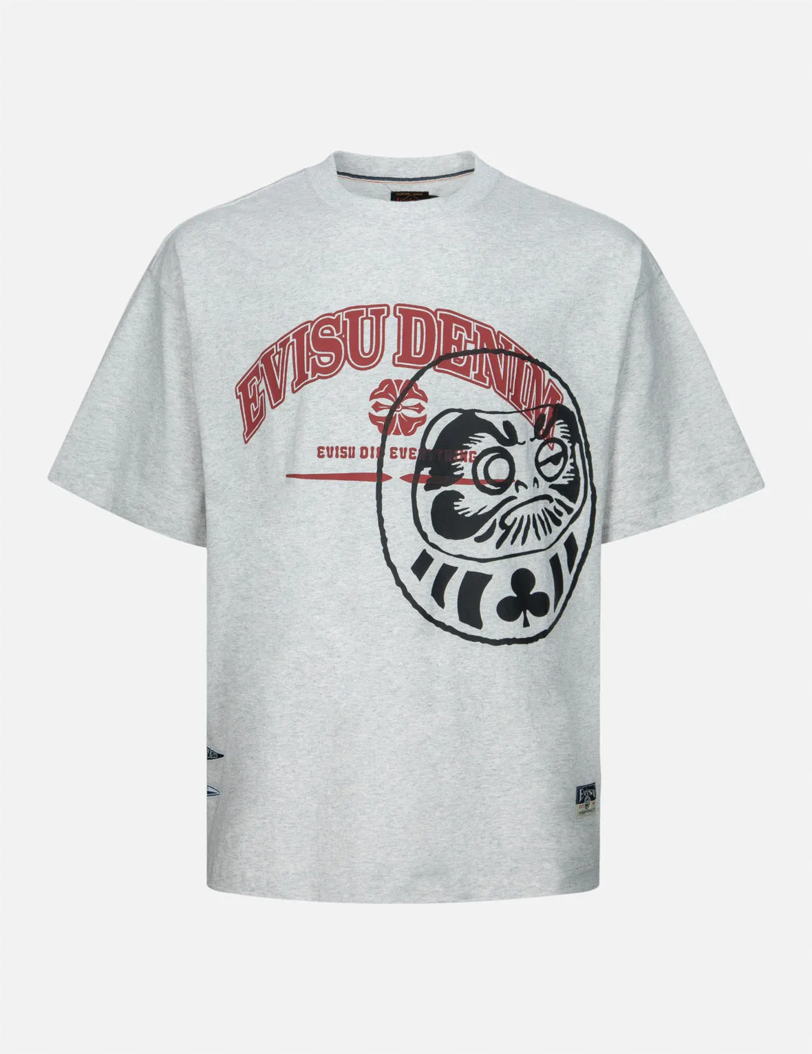 Logo and Gaming Daruma Print Relax Fit T-shirt sold by Evisu product image thumbnail 2