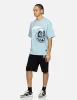 Logo and Gaming Daruma Print Relax Fit T-shirt sold by Evisu