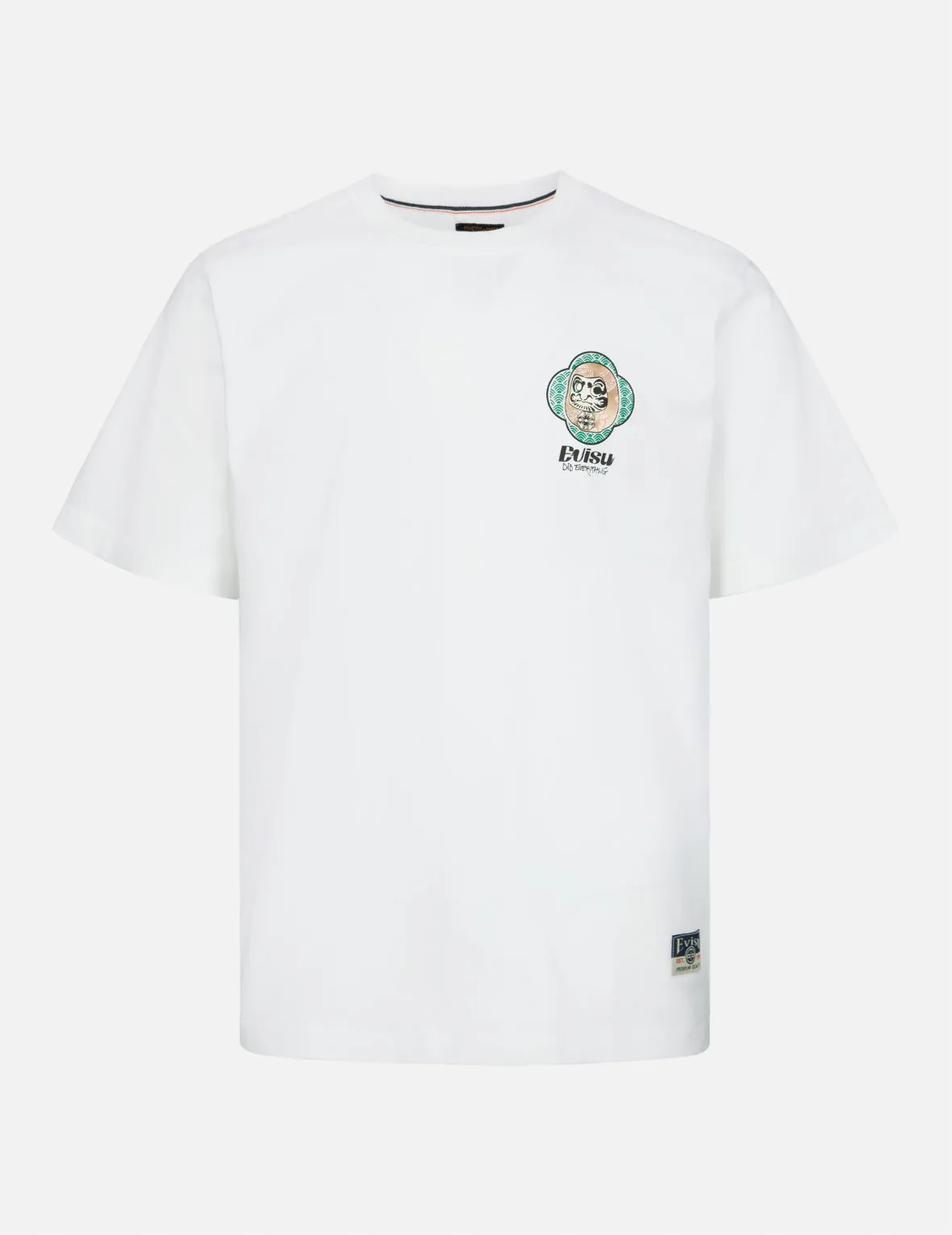 Retro Hanafuda Multi Logo Print Regular Fit T-shirt sold by Evisu product image thumbnail 4