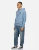 Daruma and Godhead Embroidered Badges Relax Fit Hoodie sold by Evisu