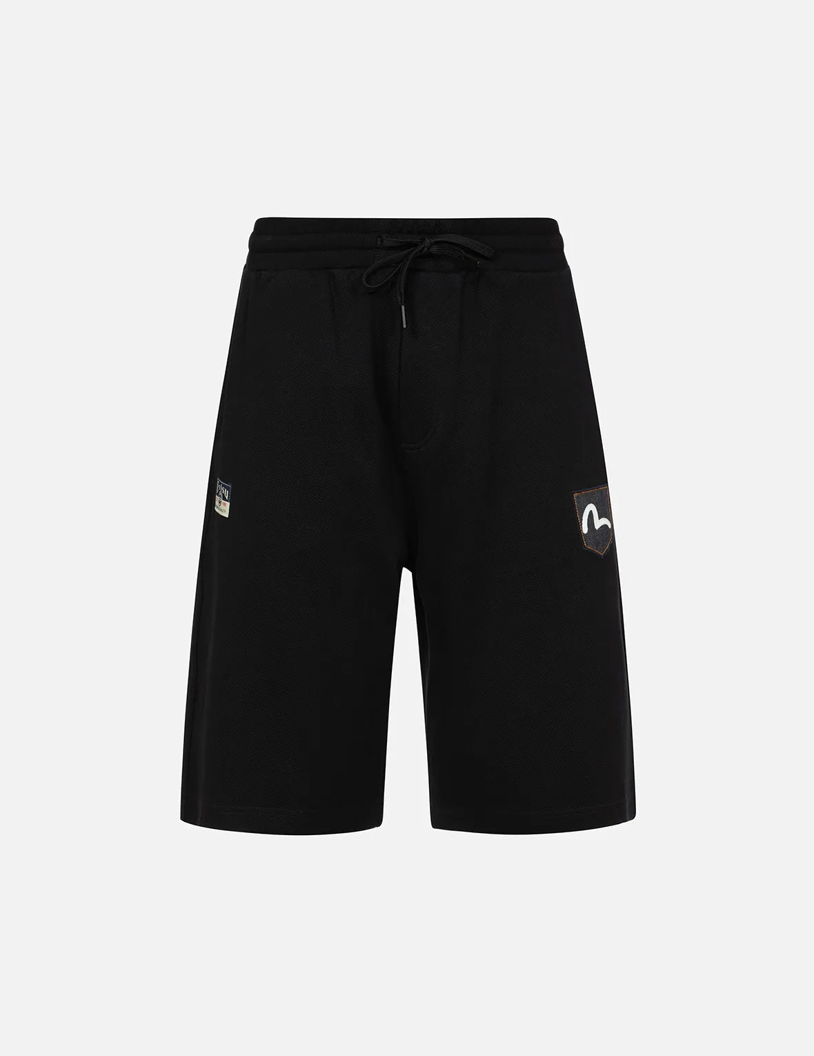 Multi-Embroidery Relax Fit Sweat Shorts sold by Evisu product image thumbnail 2
