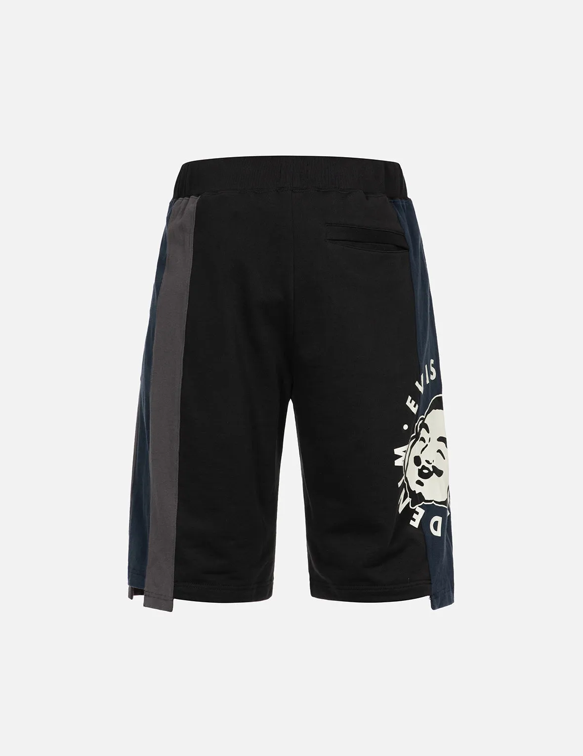 Deconstructed Playful Godhead Printed Regular Fit Sweat Shorts sold by Evisu product image thumbnail 3
