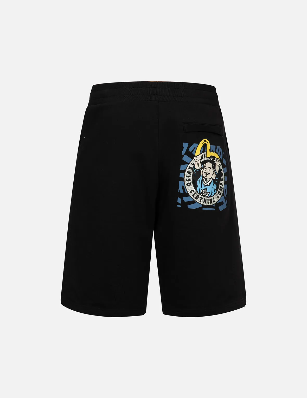 Playful Godhead Print Regular Fit Sweat Shorts sold by Evisu product image thumbnail 2