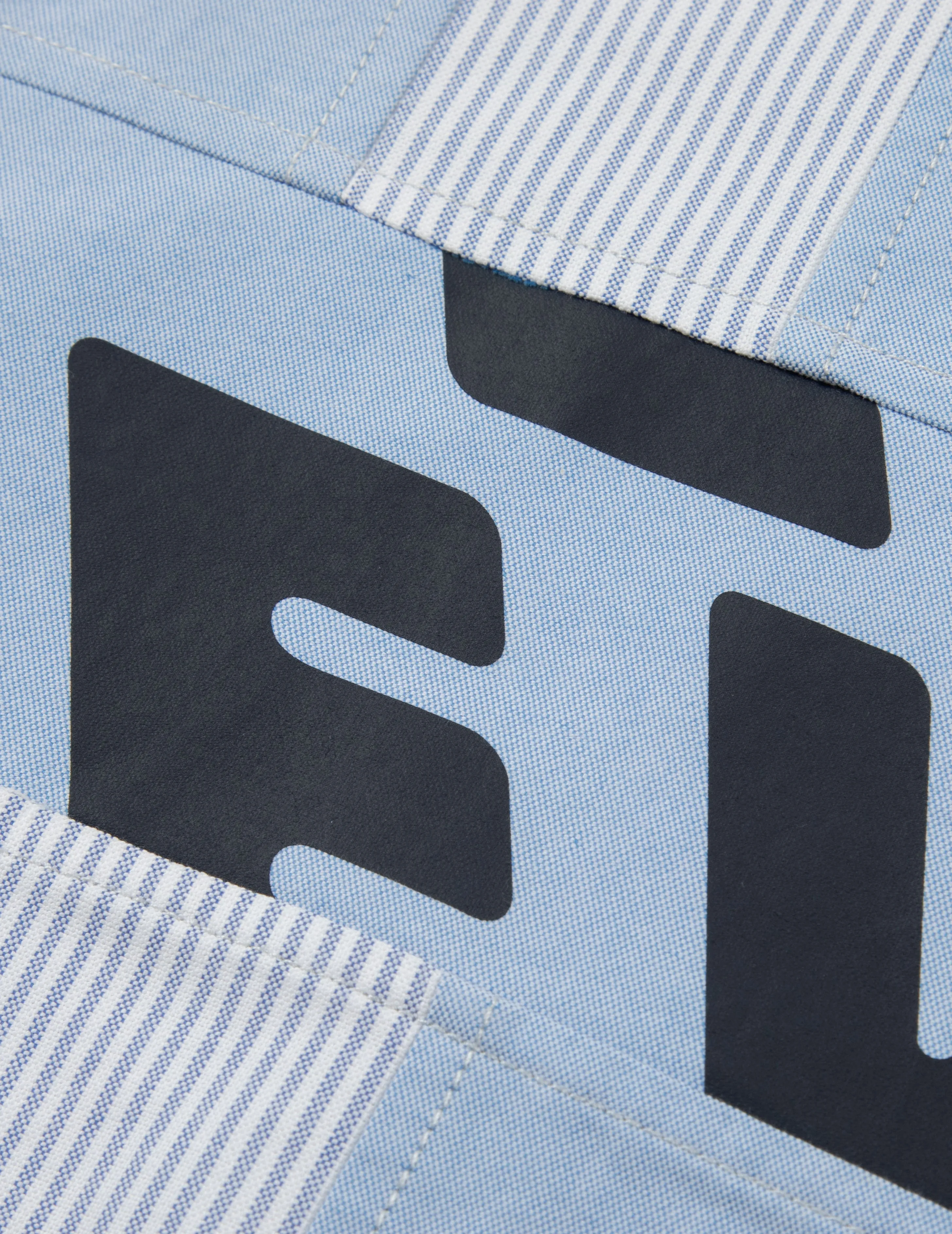 Deconstructed Logo Print and Kamon Embroidery Short Sleeves Relax Fit Shirt sold by Evisu product image thumbnail 4