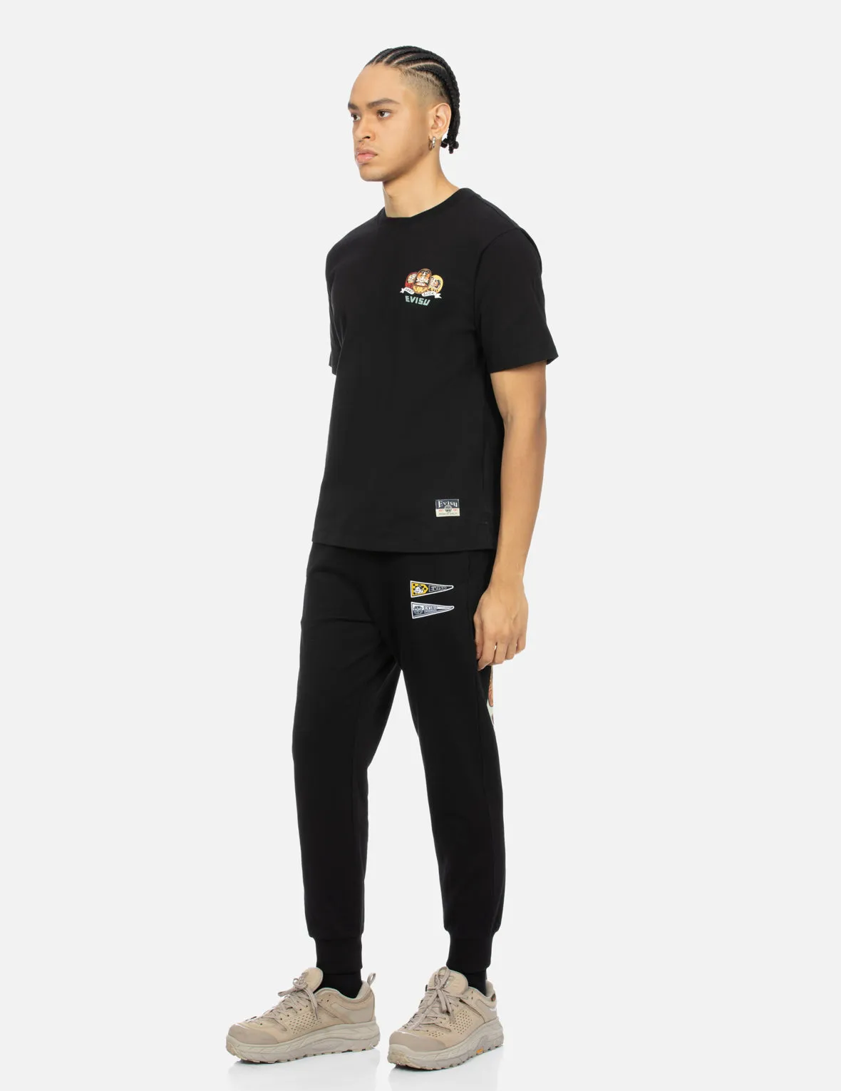 Daruma Daicock Print Regular Fit Sweatpants sold by Evisu product image thumbnail 4