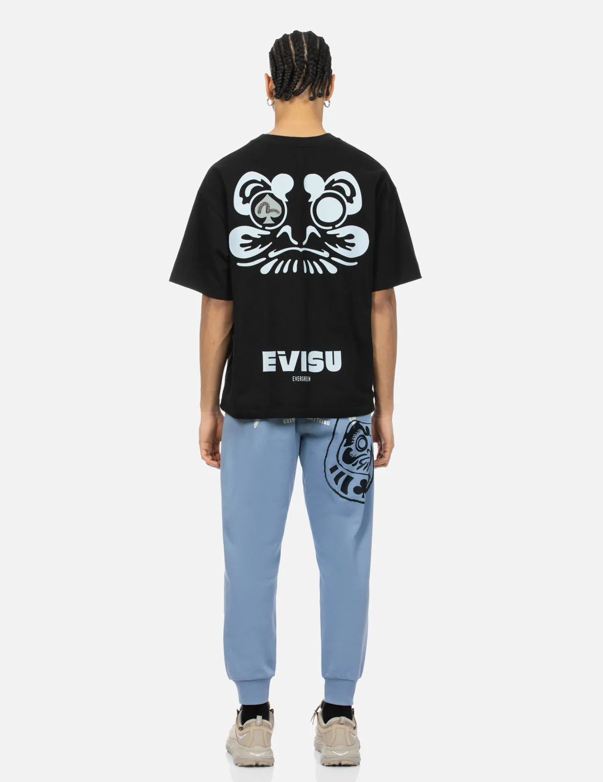 Daruma Print Regular Fit Sweatpants sold by Evisu product image thumbnail 5