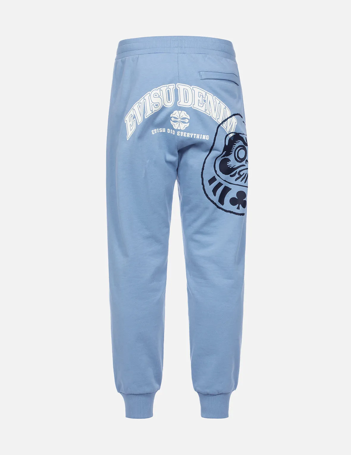 Daruma Print Regular Fit Sweatpants sold by Evisu