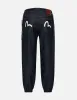 Seagull Print with Denim Chain Relax Fit Denim Joggers sold by Evisu