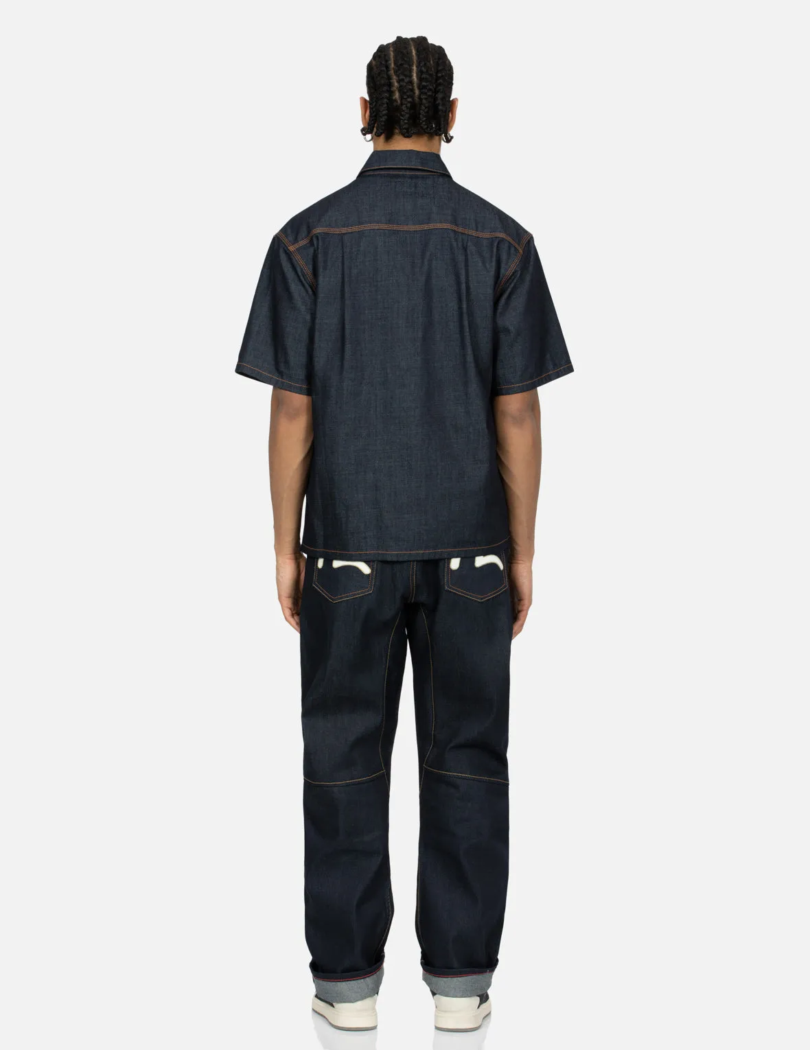 Seagull Embroidery 3D Cut Jeans sold by Evisu product image thumbnail 5