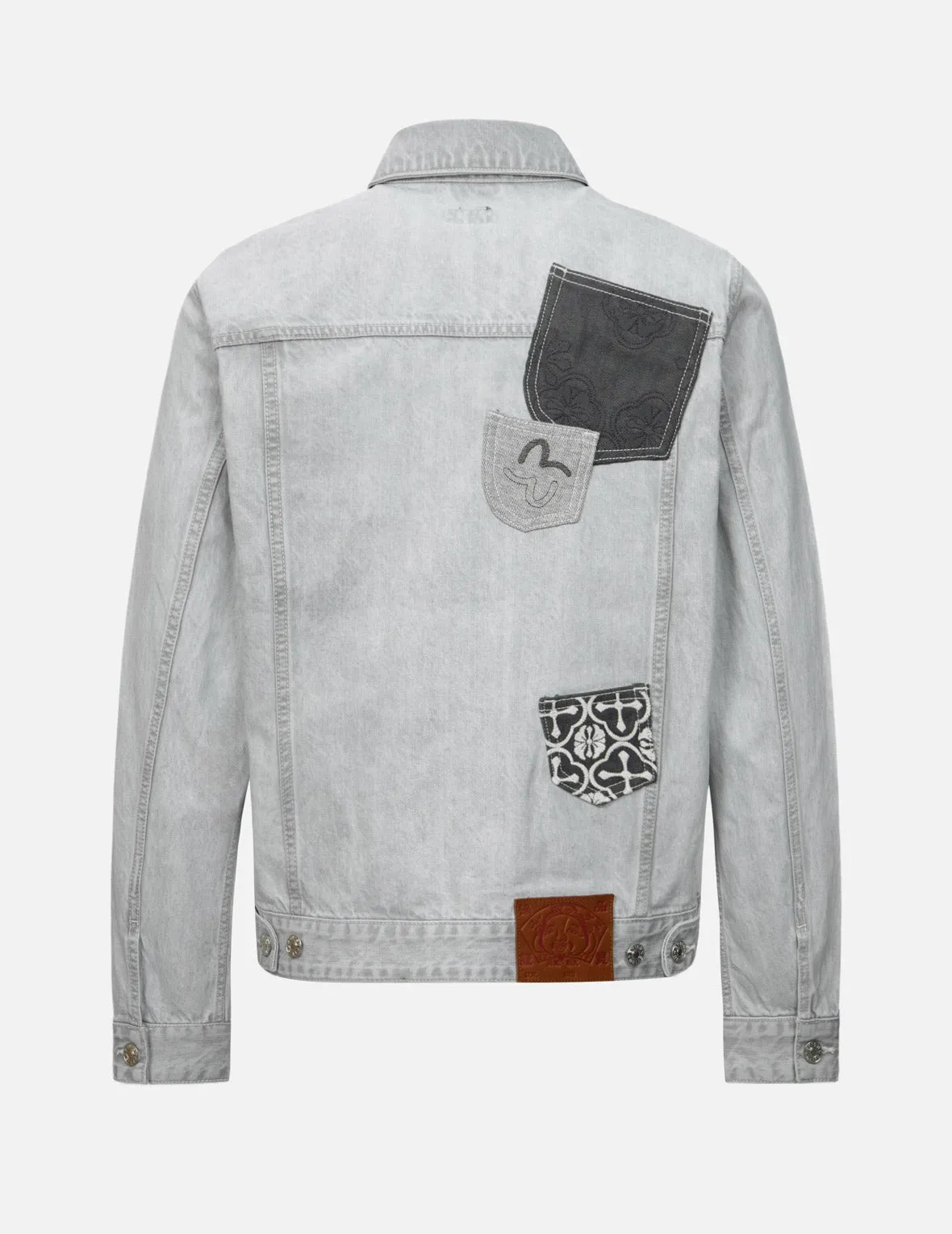 Multi-Pocket Regular Fit Denim Jacket sold by Evisu product image thumbnail 2