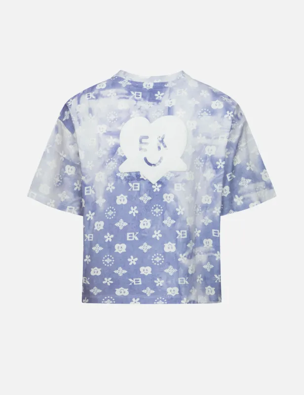 Tie-Dye Allover EK Digital Print Loose Fit T-shirt sold by Evisu