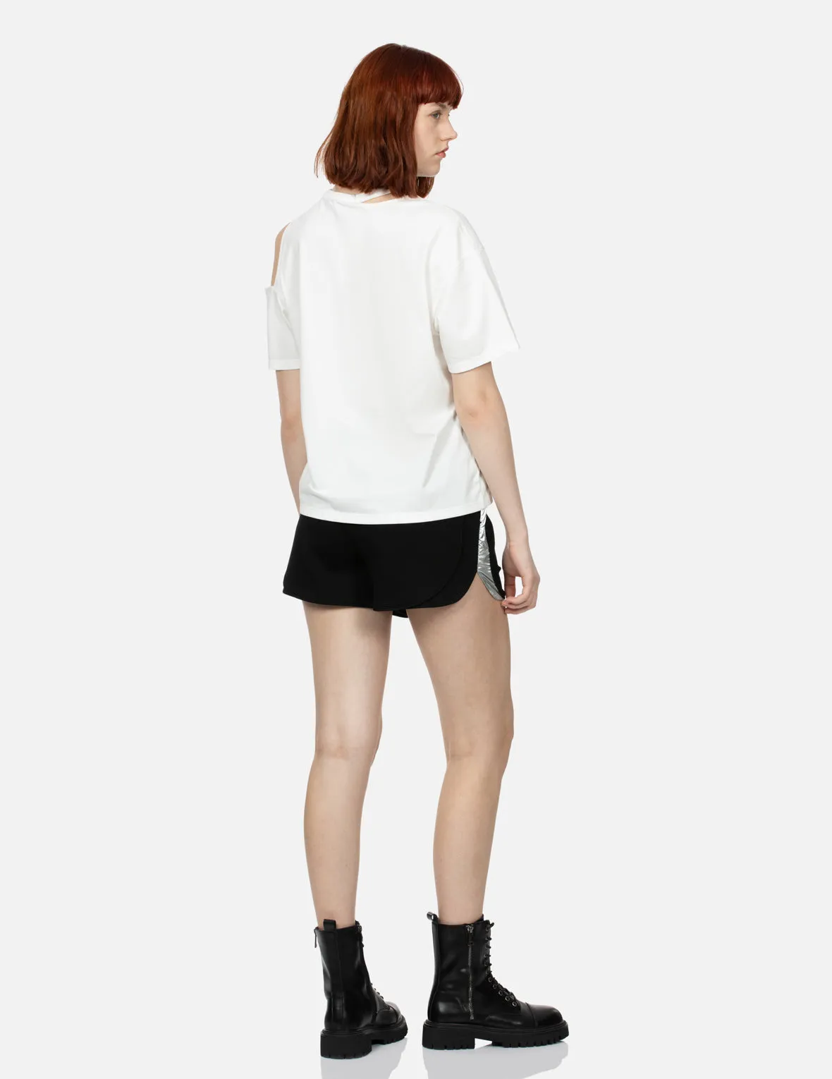 Heat Transfer Logo Print Hollow Fashion Fit T-shirt sold by Evisu product image thumbnail 4